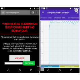 Uređaji Android korisnika se na web sajtovima koriste za rudarenje Monero kriptovalute